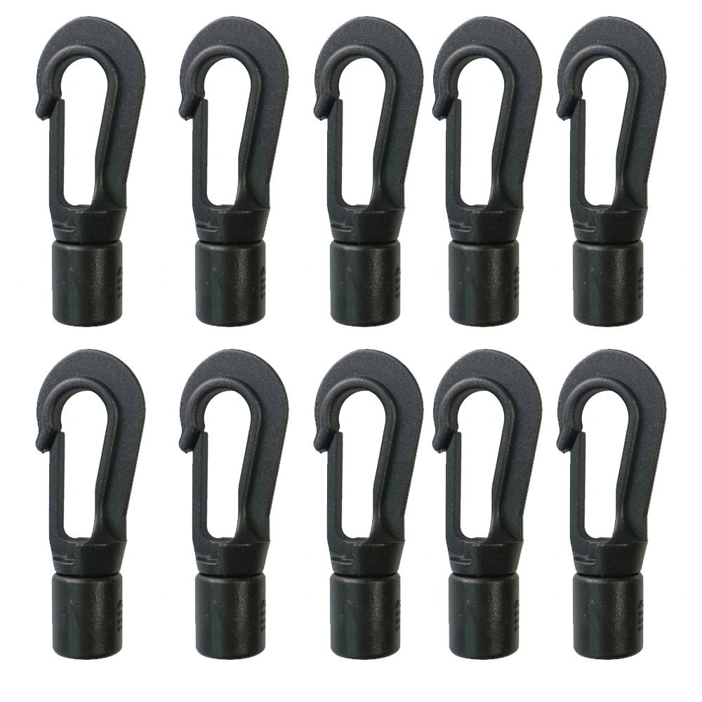 Fishing Boat Inflatable - 5/10pcs plastica moschettone Clip Bungee Shock