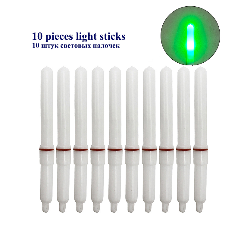 Fishing Boat Oar - 10PCS Bastoncini luminosi notturni elettrici Bastoncini