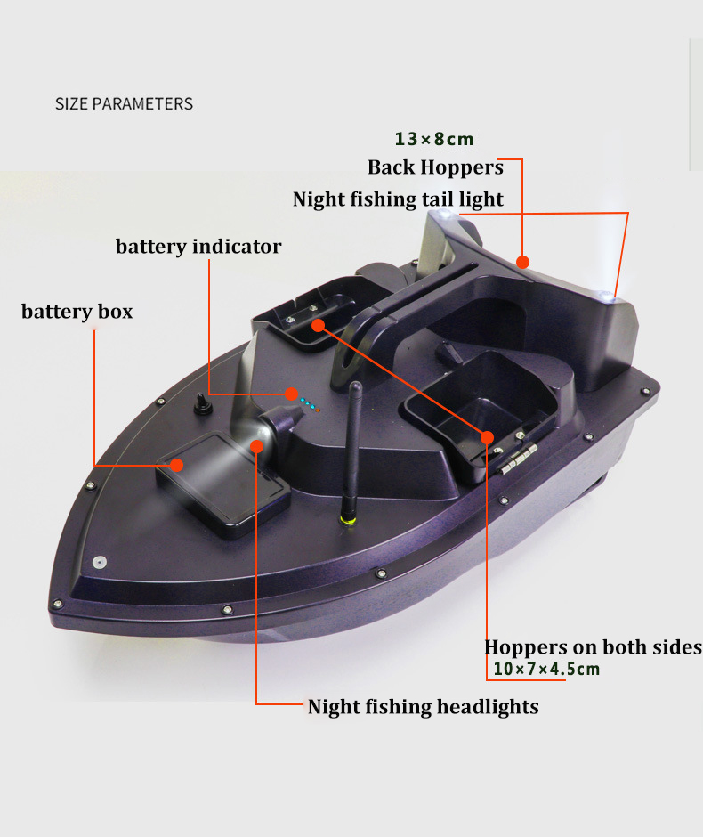 GPS RC Bait Boat fish finder B - Fishing Boat Gps recensione e prezzo