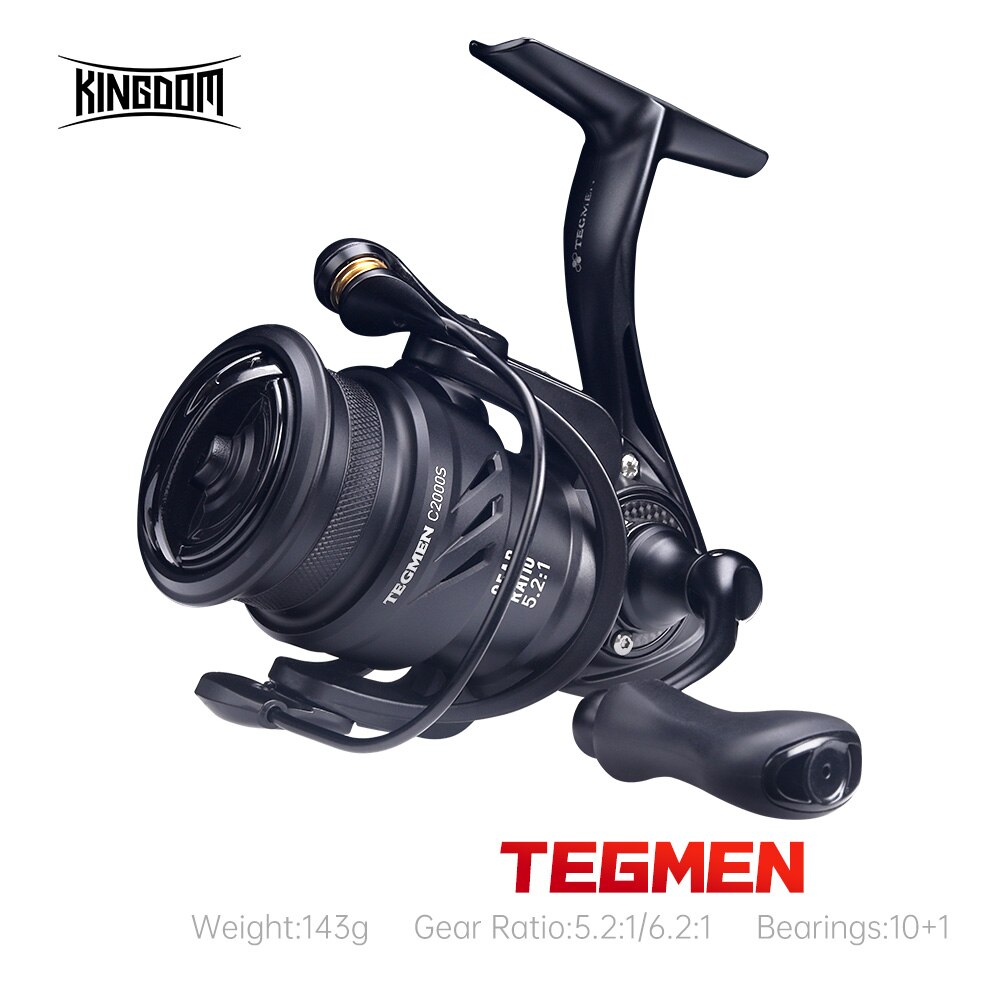 Kingdom Tegmen 5.2:1 6.2:1 143 - Abu Garcia Reel Max recensione e prezzo