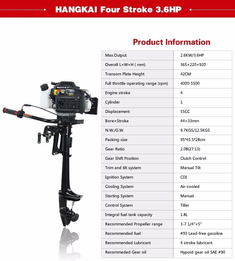 Nuovo Arrivo 2026: Motore Fuor - Fishing Boat Outboard Motor recensione e prezzo