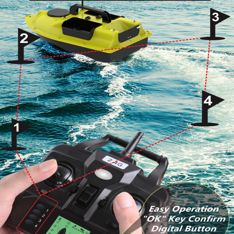 GPS 500m 2KG Carico 2.4G Bait  - Fishing Boat Gps recensione e prezzo